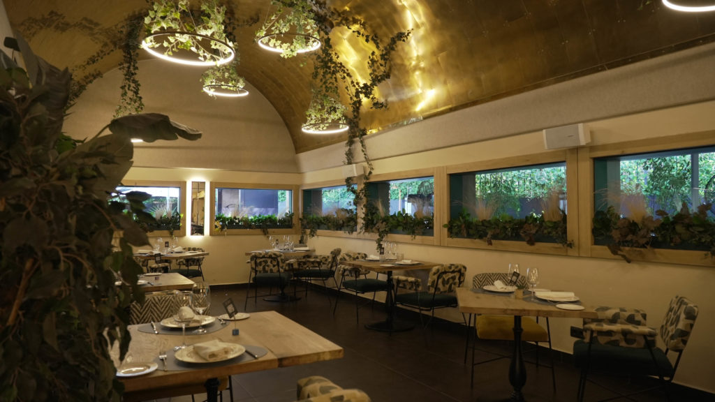 cenas de empresa en alcalá de henares, espacios del restaurante Filato